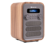 Denver Radio retro DAB+/FM Denver DAB-48 drewno+szary front - 1535079 - zdjęcie 1